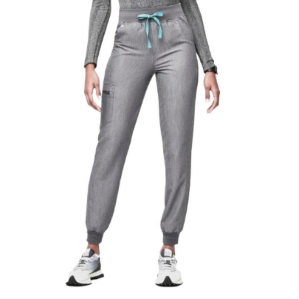 Figs high waisted tall graphite joggers